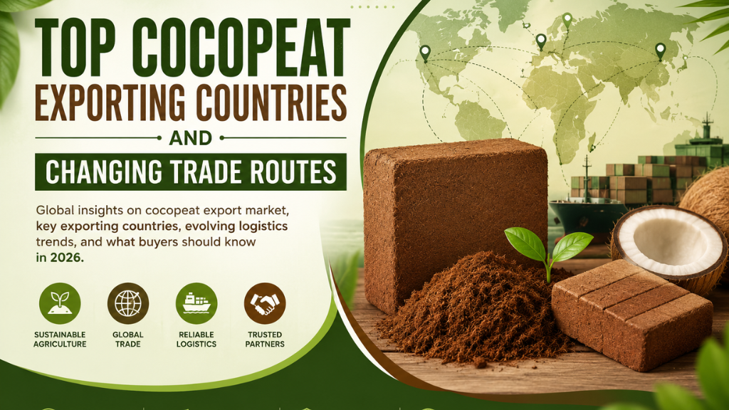 Top Cocopeat Exporting Countries & Trade Routes 2026